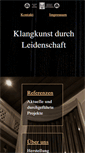 Mobile Screenshot of orgelbau-scharfe.de