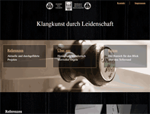 Tablet Screenshot of orgelbau-scharfe.de